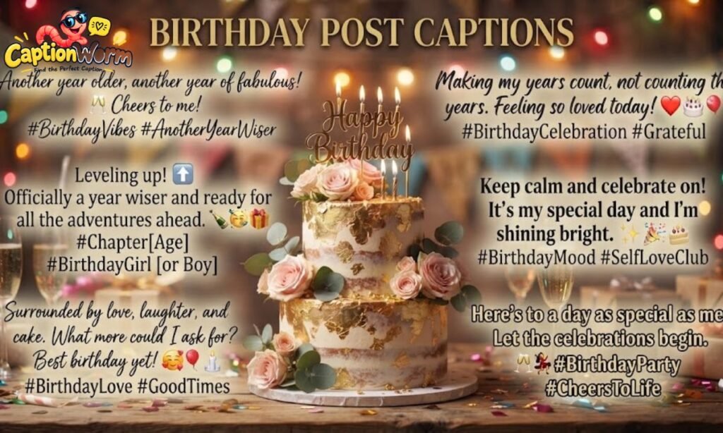 Birthday Post Captions for Son