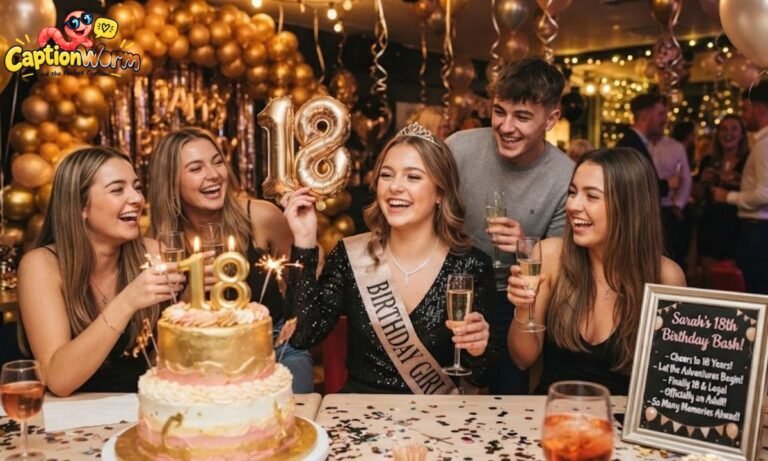 300+ Best 18th Birthday Captions for Your Big Day